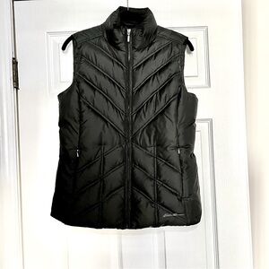 Eddie Bauer Casual Black Goose Down Puffer Vest – Lightweight Gorpcore Women’s S